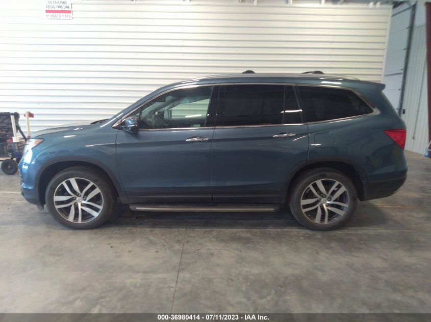 2018 HONDA PILOT ELITE - 5FNYF6H09JB054702