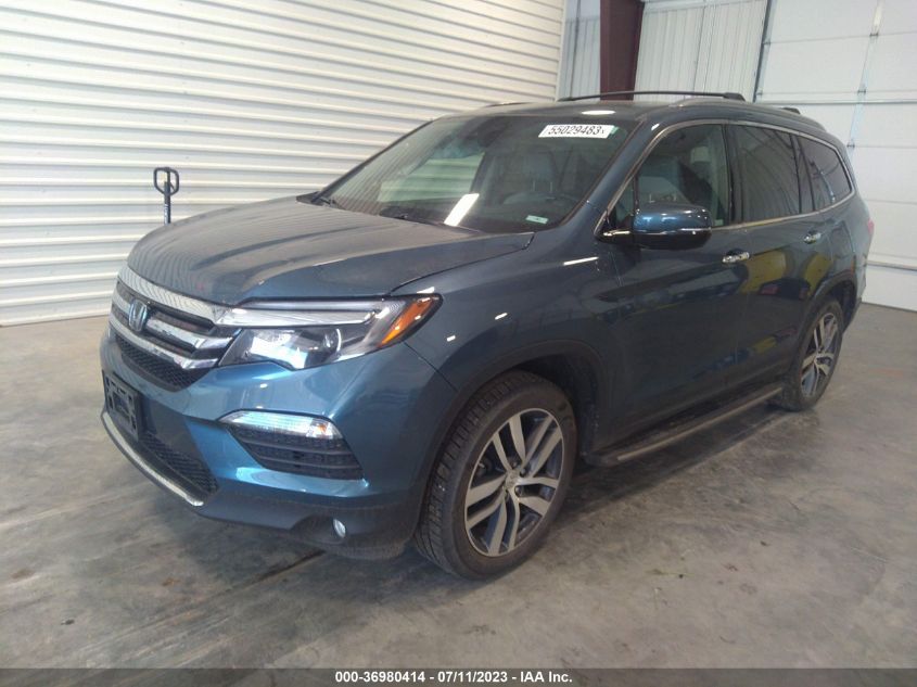 2018 HONDA PILOT ELITE - 5FNYF6H09JB054702