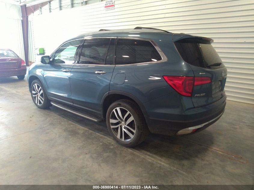 2018 HONDA PILOT ELITE - 5FNYF6H09JB054702