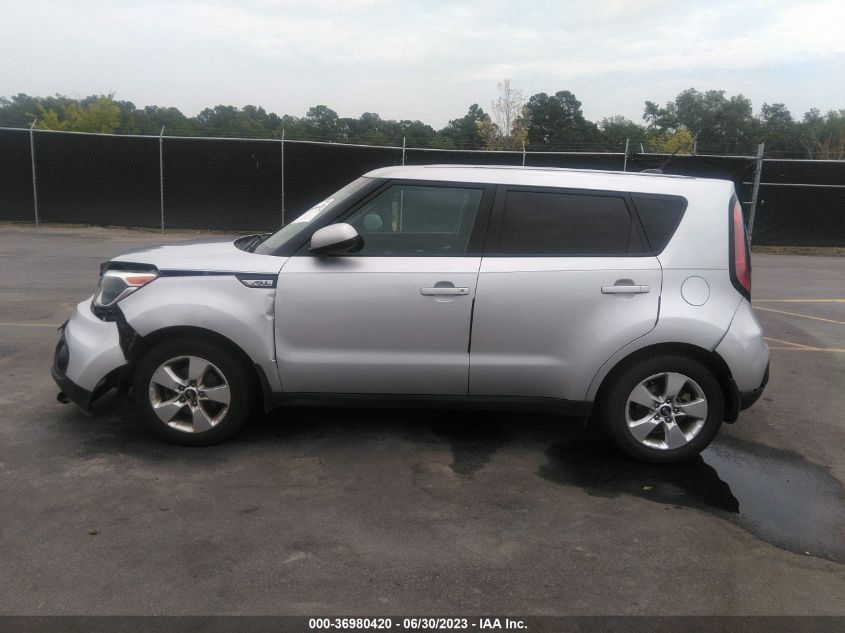 2018 KIA SOUL BASE - KNDJN2A27J7505141