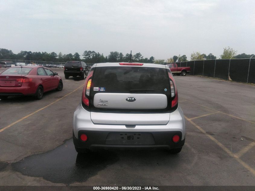 2018 KIA SOUL BASE - KNDJN2A27J7505141