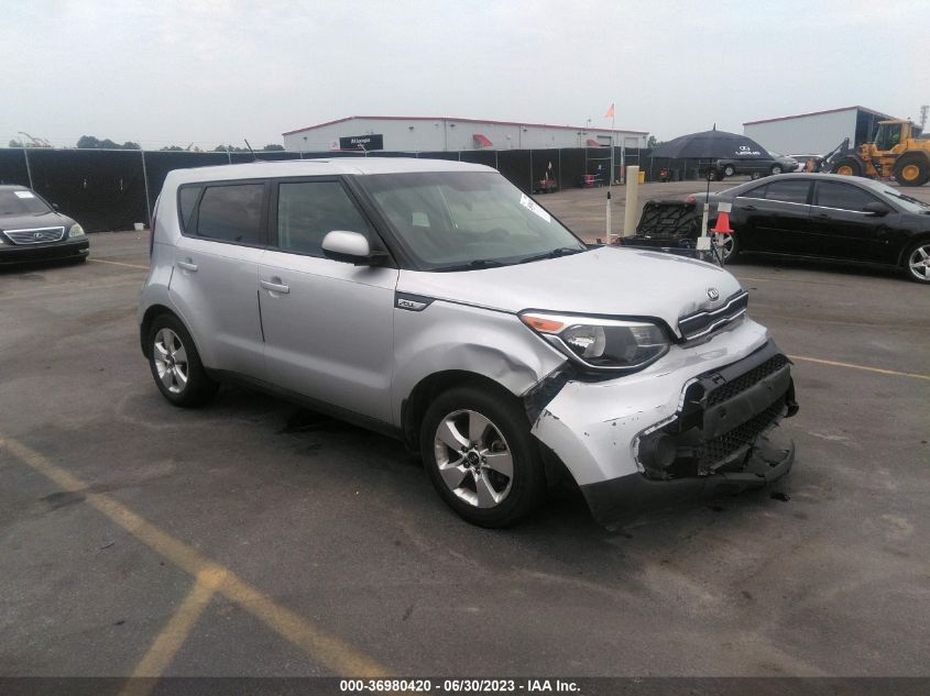 2018 KIA SOUL BASE - KNDJN2A27J7505141
