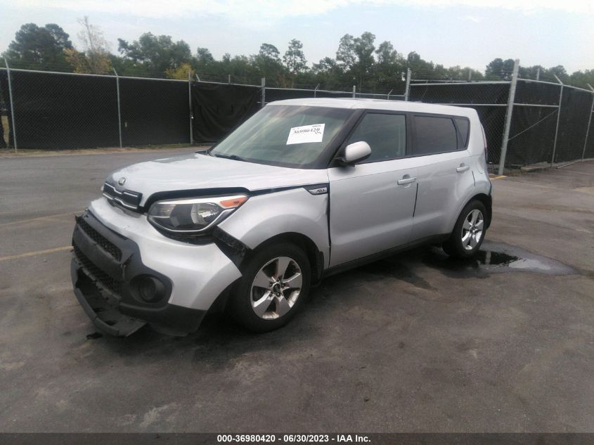 2018 KIA SOUL BASE - KNDJN2A27J7505141