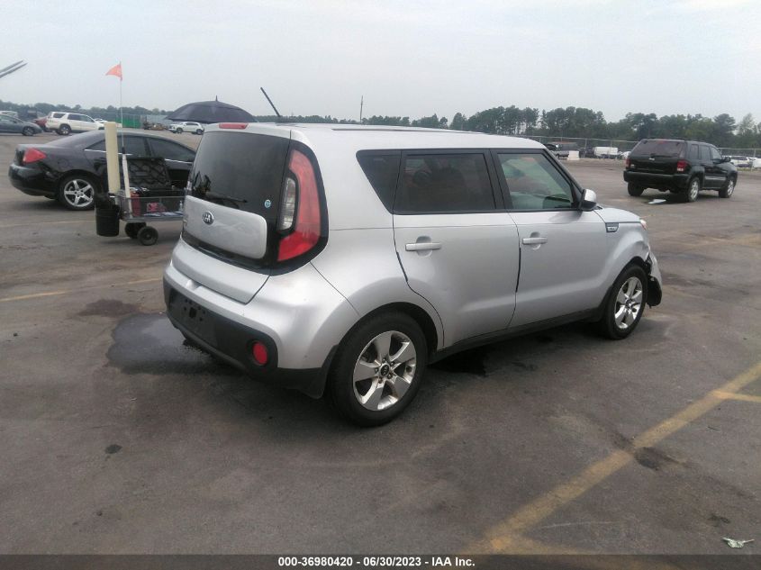 2018 KIA SOUL BASE - KNDJN2A27J7505141