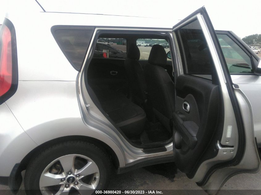 2018 KIA SOUL BASE - KNDJN2A27J7505141