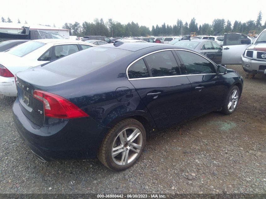 2014 VOLVO S60 T5 - YV1612FS6E1292941