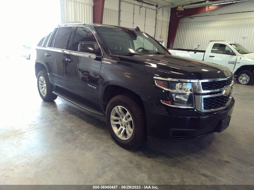 2018 CHEVROLET TAHOE LS - 1GNSKAEC4JR142609
