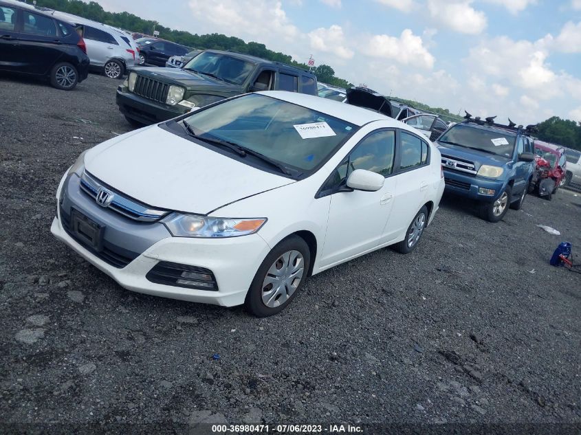 2014 HONDA INSIGHT JHMZE2H38ES002365