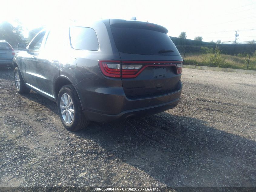 2018 DODGE DURANGO SXT - 1C4RDJAG6JC161210