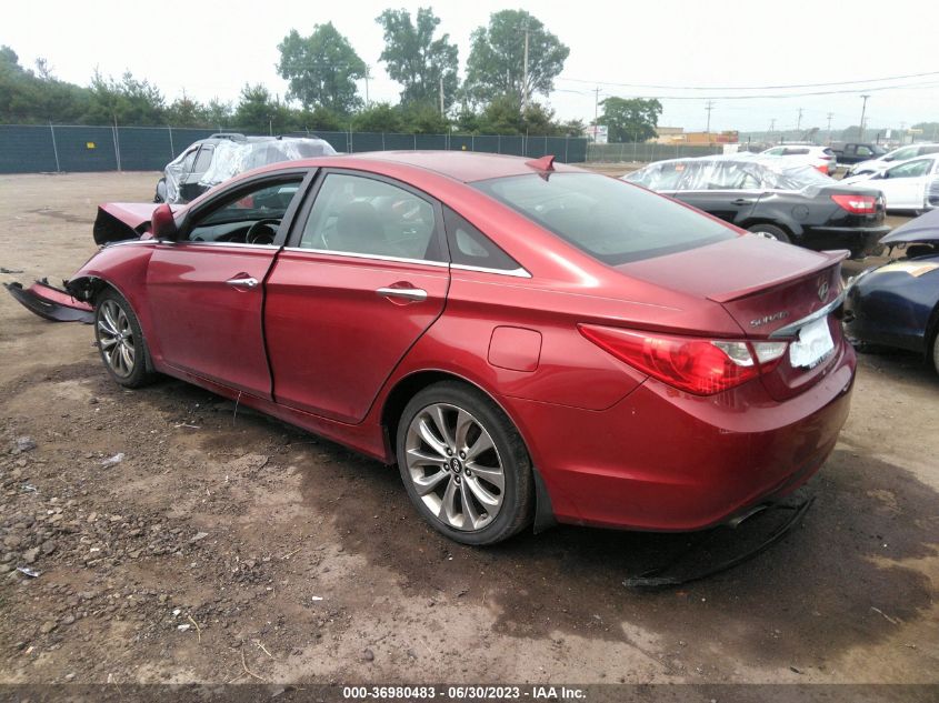 VIN 5NPEC4AC2DH556929 2013 HYUNDAI SONATA no.3