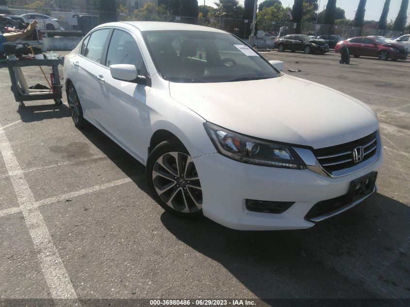 2015 HONDA ACCORD SEDAN SPORT - 1HGCR2F51FA255102