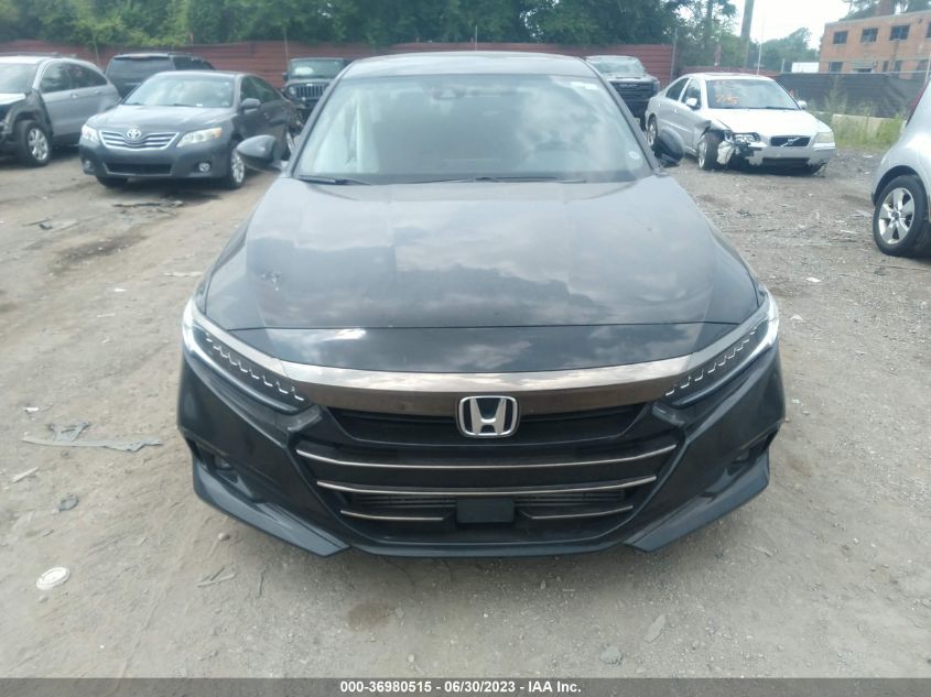 2022 HONDA ACCORD SEDAN SPORT - 1HGCV2F34NA021528