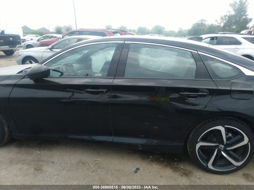 2022 HONDA ACCORD SEDAN SPORT - 1HGCV2F34NA021528