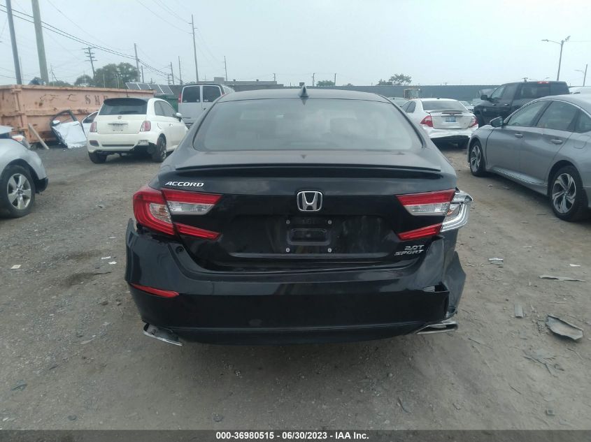 2022 HONDA ACCORD SEDAN SPORT - 1HGCV2F34NA021528