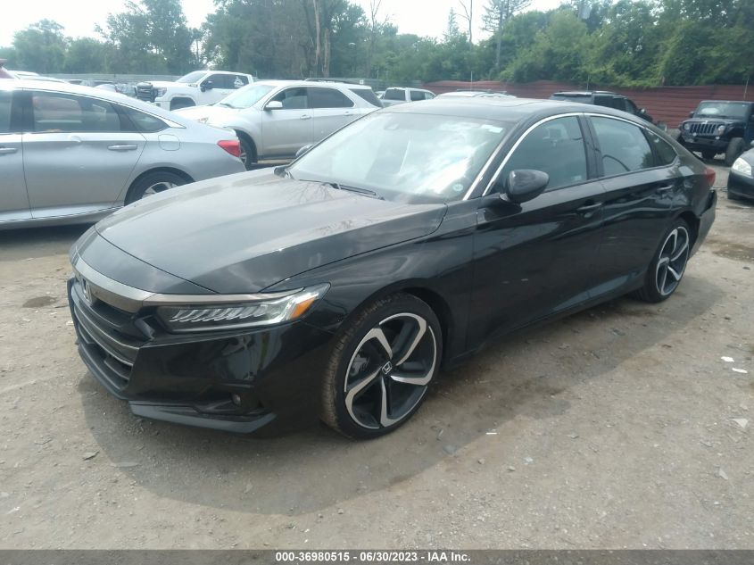 2022 HONDA ACCORD SEDAN SPORT - 1HGCV2F34NA021528