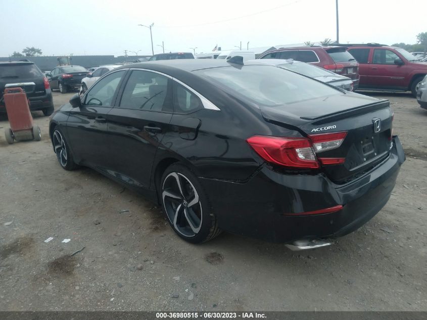2022 HONDA ACCORD SEDAN SPORT - 1HGCV2F34NA021528