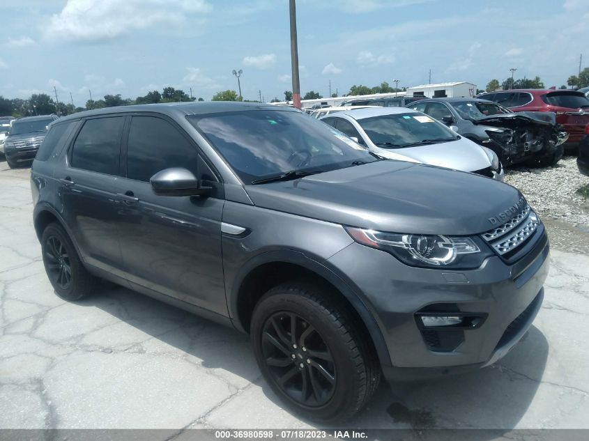 2017 LAND ROVER DISCOVERY SPORT HSE - SALCR2BG3HH648298