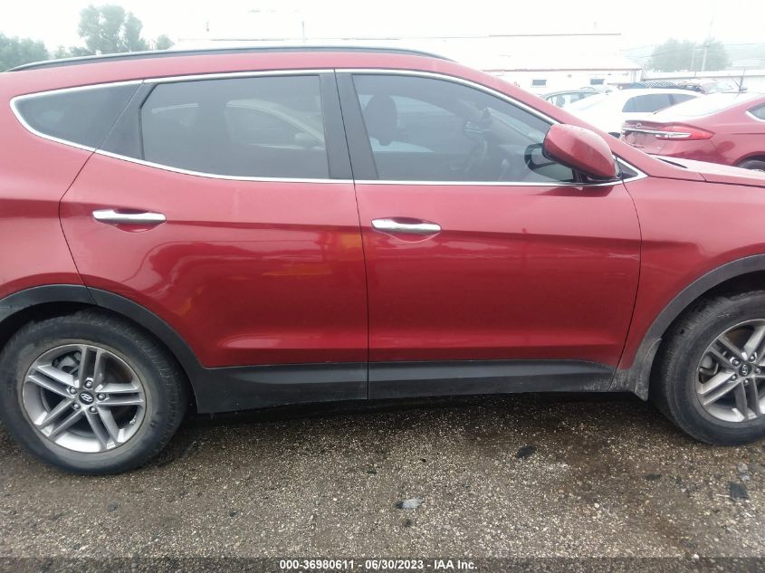 2017 HYUNDAI SANTA FE SPORT - 5XYZU3LB4HG445888