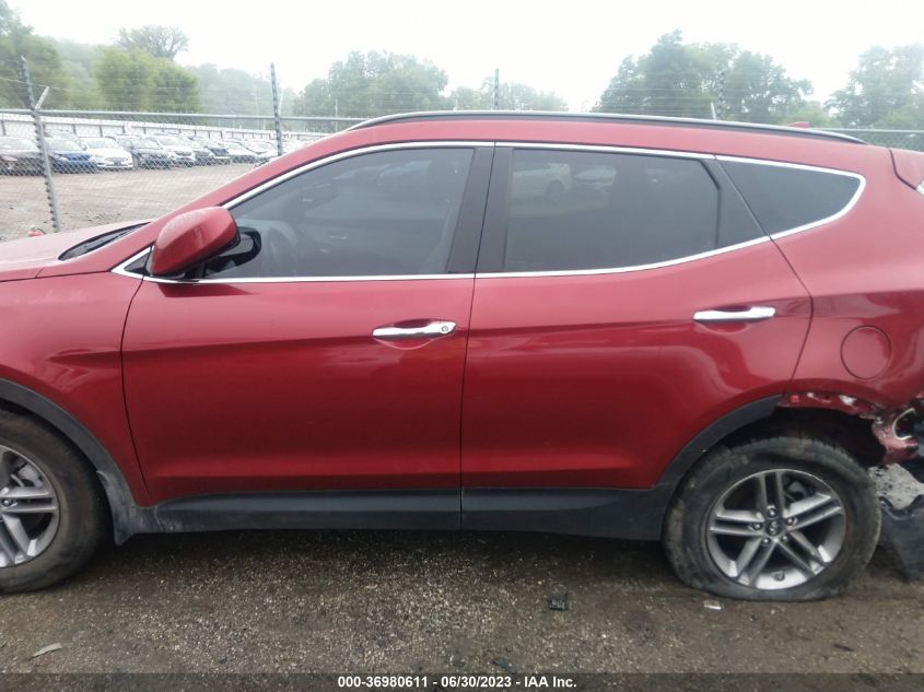 2017 HYUNDAI SANTA FE SPORT - 5XYZU3LB4HG445888