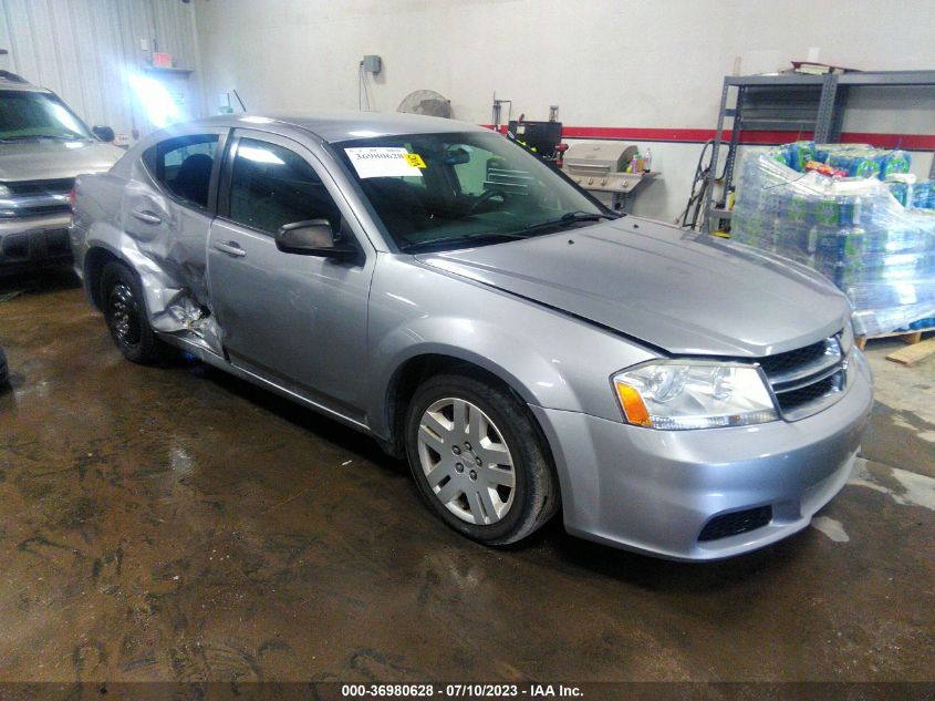 2014 DODGE AVENGER SE - 1C3CDZAB9EN161323