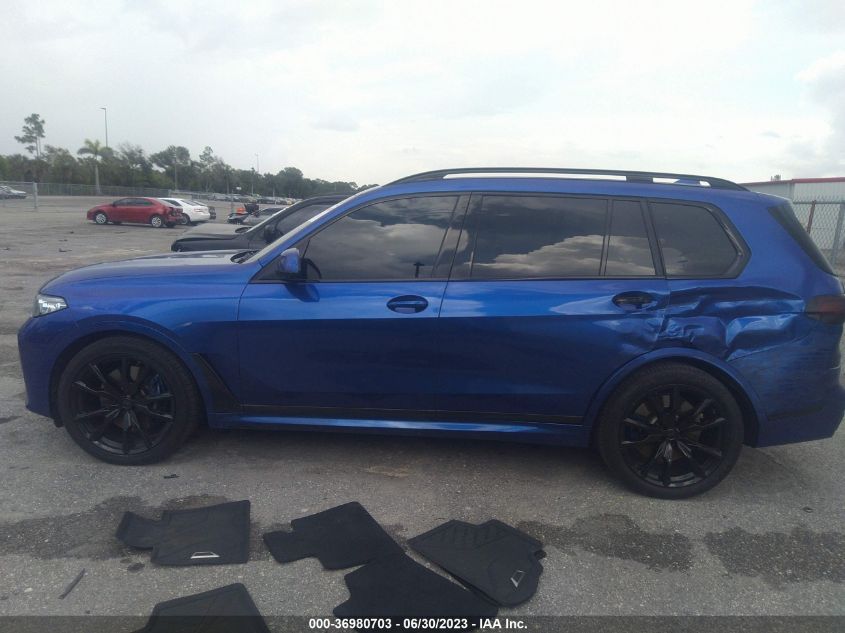2020 BMW X7 M50I 5UXCX6C0XL9B51453