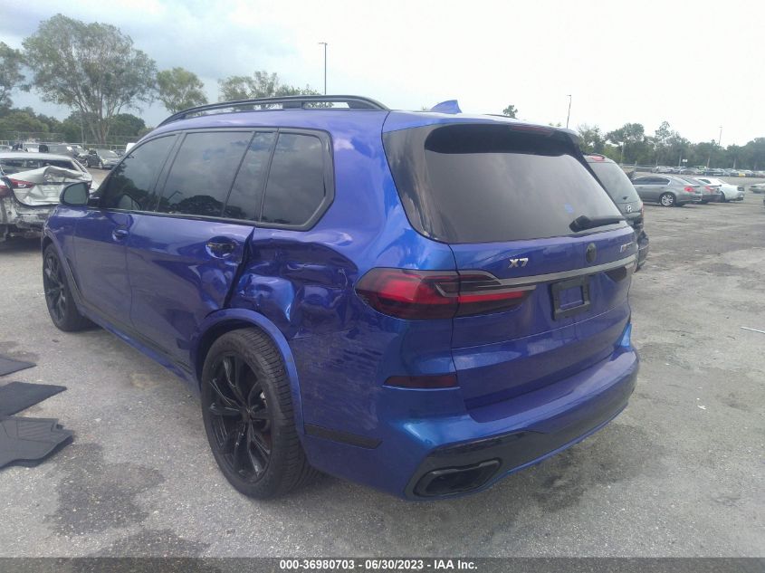 2020 BMW X7 M50I 5UXCX6C0XL9B51453