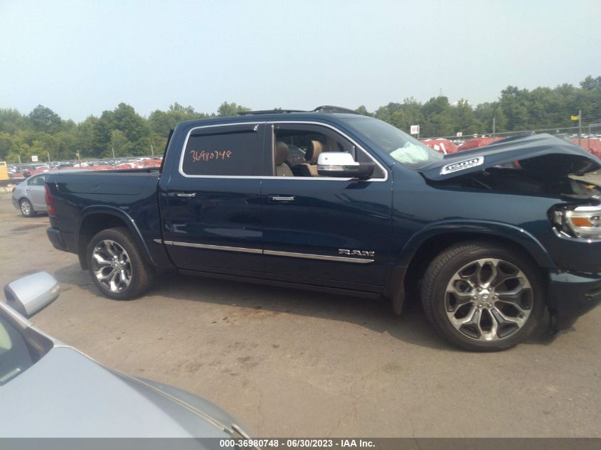 2019 RAM 1500 LIMITED - 1C6SRFHT0KN881182
