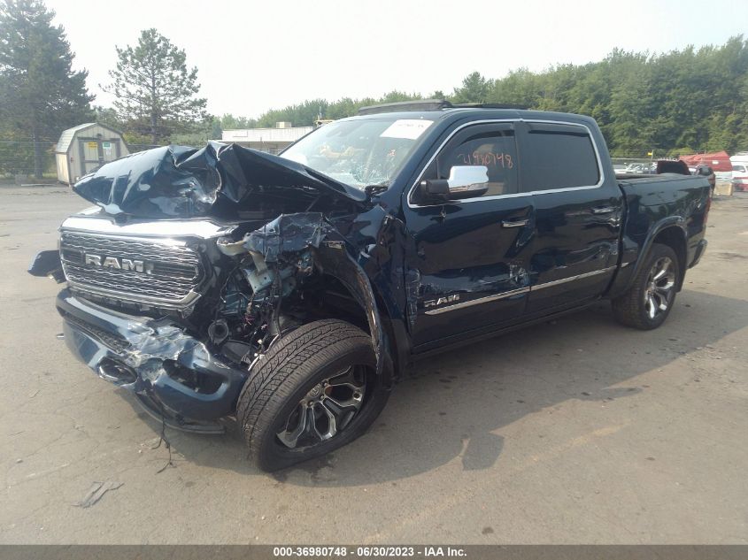 2019 RAM 1500 LIMITED - 1C6SRFHT0KN881182