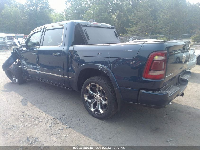 2019 RAM 1500 LIMITED - 1C6SRFHT0KN881182