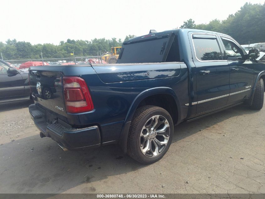2019 RAM 1500 LIMITED - 1C6SRFHT0KN881182