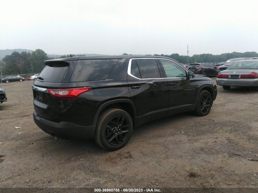 2020 CHEVROLET TRAVERSE LS - 1GNEVFKW3LJ248387