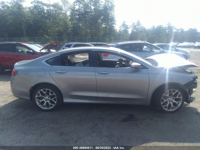 2015 CHRYSLER 200 C - 1C3CCCEG8FN543575