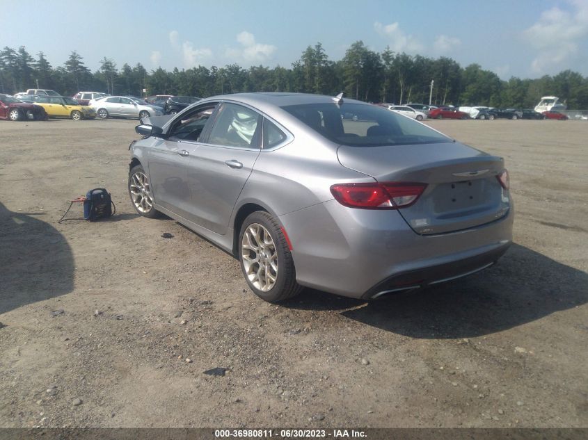 2015 CHRYSLER 200 C - 1C3CCCEG8FN543575