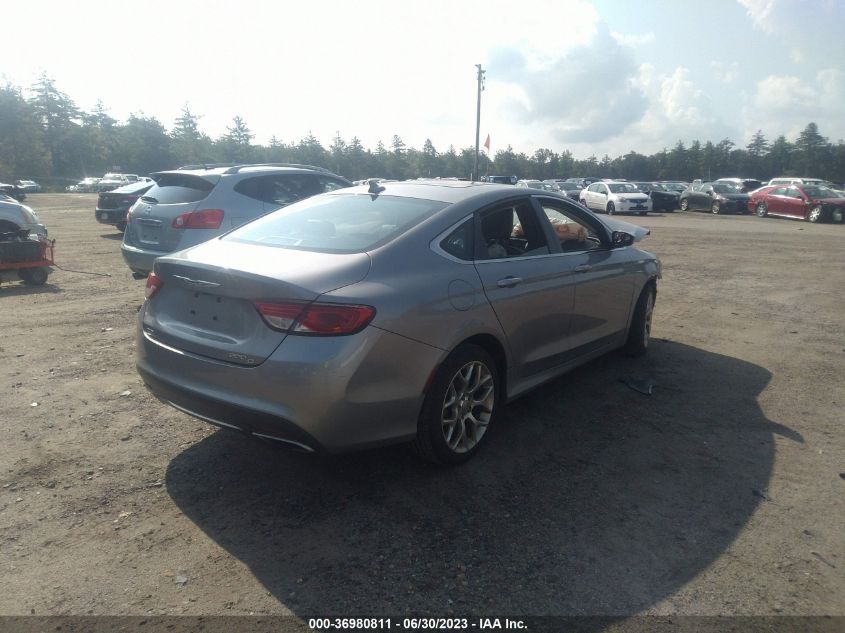2015 CHRYSLER 200 C - 1C3CCCEG8FN543575