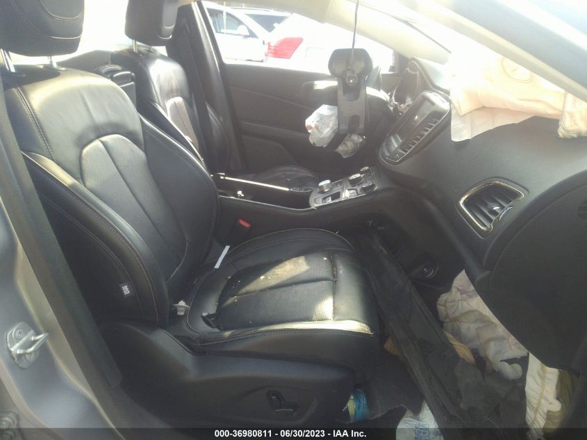 2015 CHRYSLER 200 C - 1C3CCCEG8FN543575