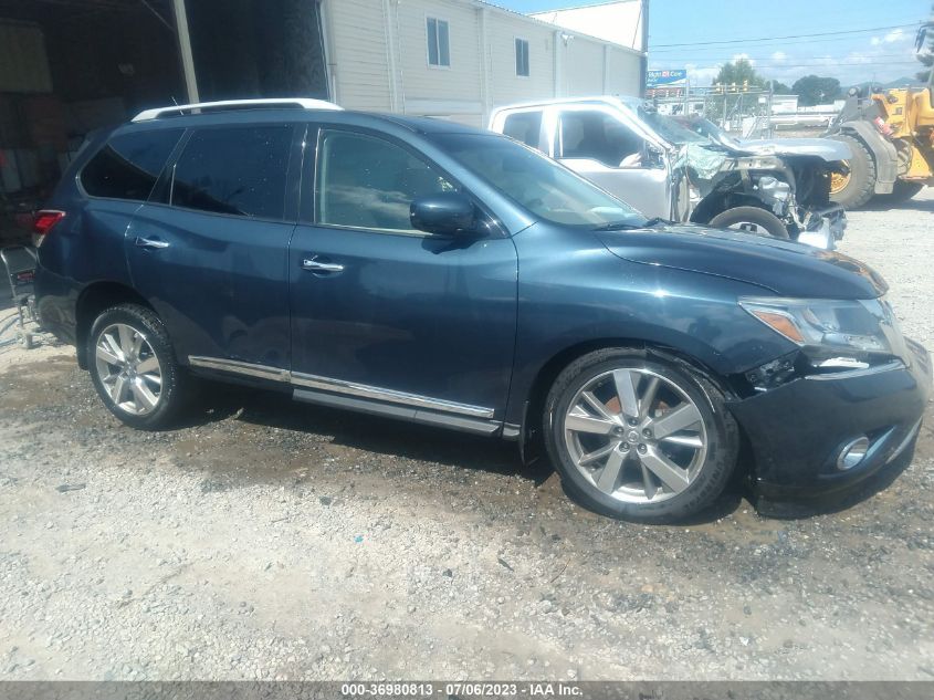 2013 NISSAN PATHFINDER PLATINUM - 5N1AR2MM1DC690361