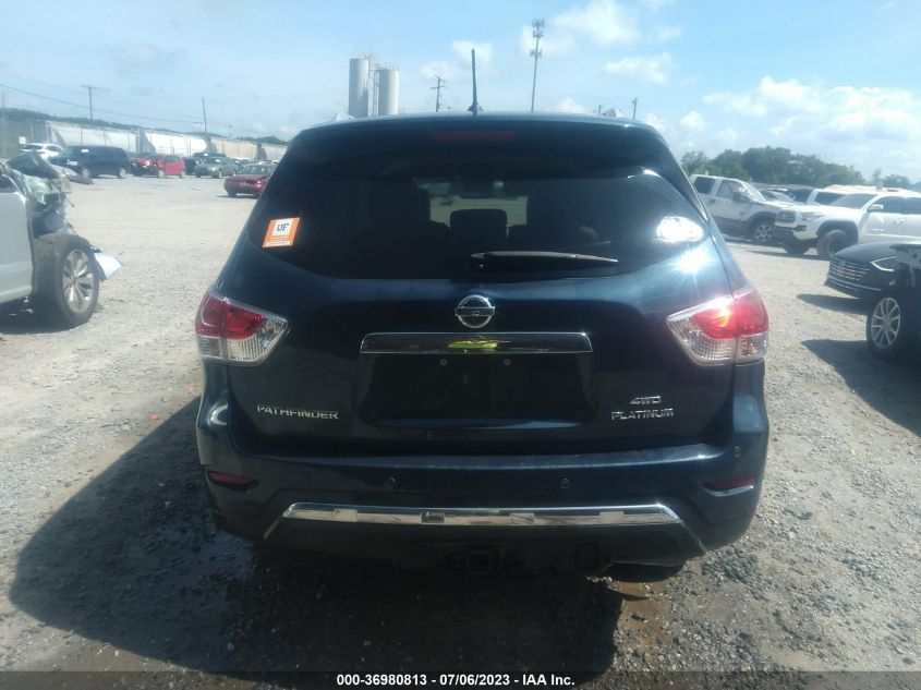 2013 NISSAN PATHFINDER PLATINUM - 5N1AR2MM1DC690361