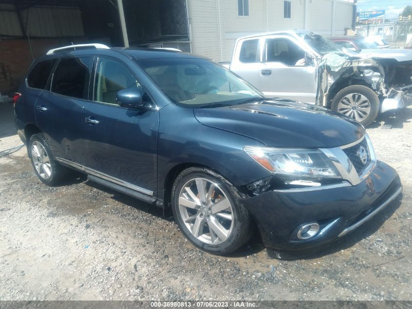 2013 NISSAN PATHFINDER PLATINUM - 5N1AR2MM1DC690361