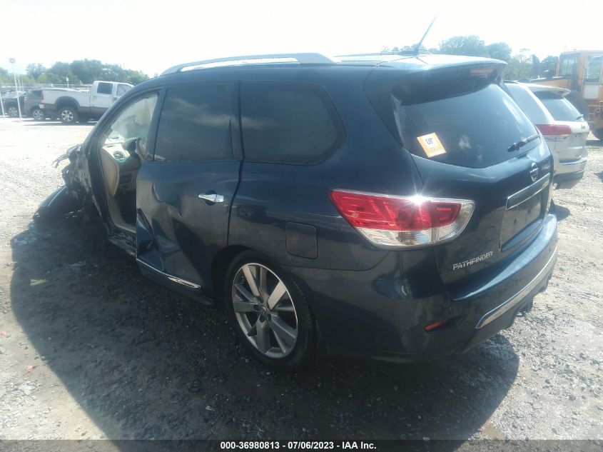 2013 NISSAN PATHFINDER PLATINUM - 5N1AR2MM1DC690361