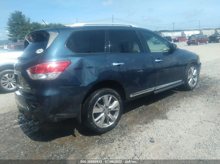 2013 NISSAN PATHFINDER PLATINUM - 5N1AR2MM1DC690361