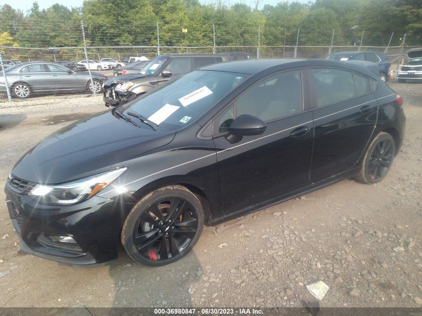 2018 CHEVROLET CRUZE LT - 3G1BE6SM1JS617083