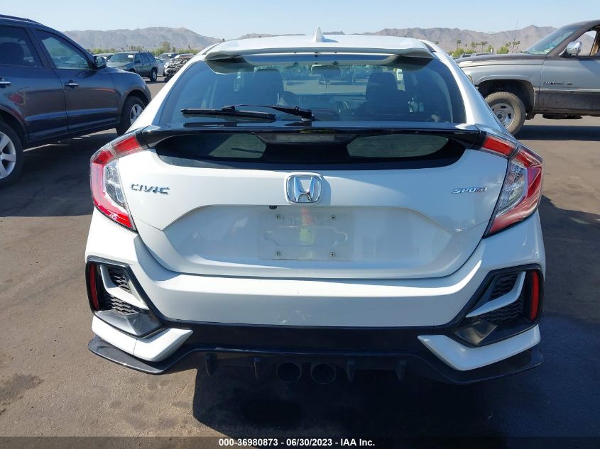 2021 HONDA CIVIC HATCHBACK SPORT - SHHFK7H43MU229671