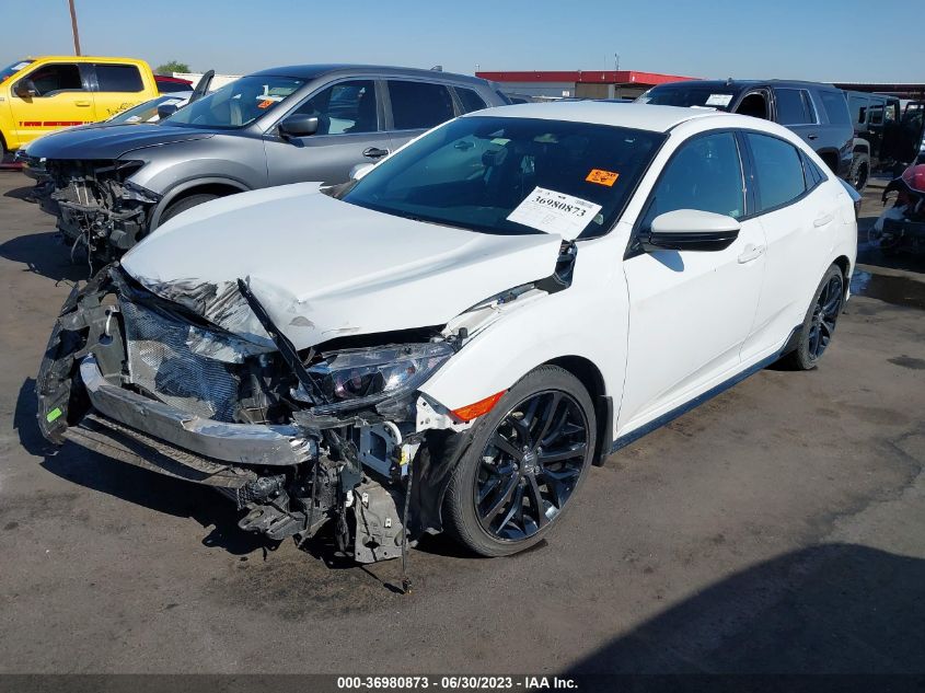 2021 HONDA CIVIC HATCHBACK SPORT - SHHFK7H43MU229671