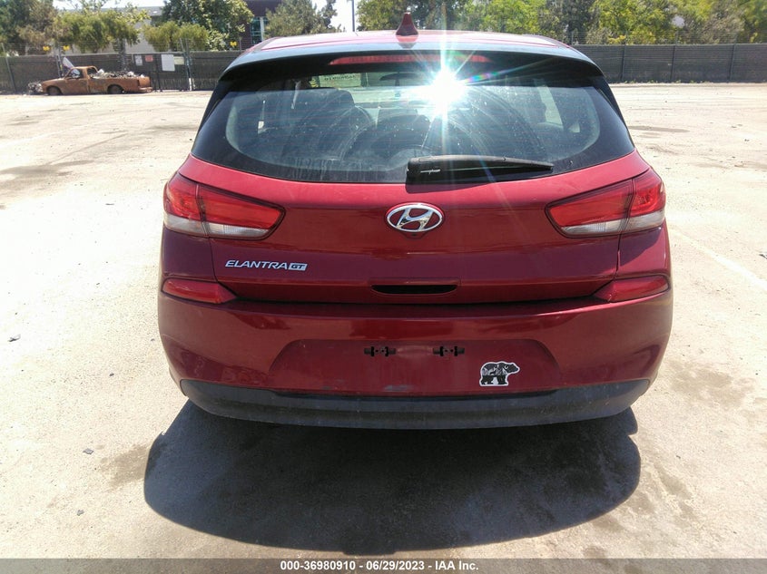 VIN KMHH35LE4JU059508 2018 HYUNDAI ELANTRA GT
