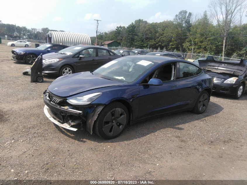 2022 TESLA MODEL 3 - 5YJ3E1EA9NF109698