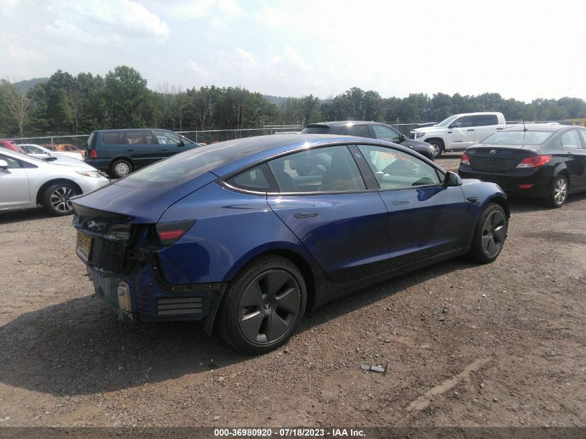 2022 TESLA MODEL 3 - 5YJ3E1EA9NF109698