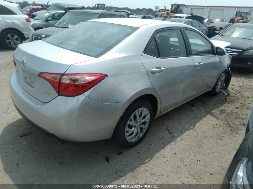 2017 TOYOTA COROLLA L/LE/XLE/SE - 2T1BURHEXHC789499