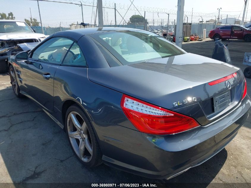 2013 MERCEDES-BENZ SL-CLASS SL 550 - WDDJK7DA2DF019121