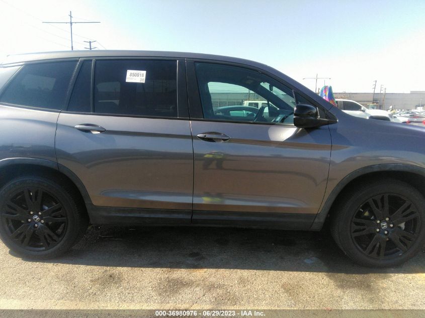 2020 HONDA PASSPORT SPORT - 5FNYF7H22LB005576