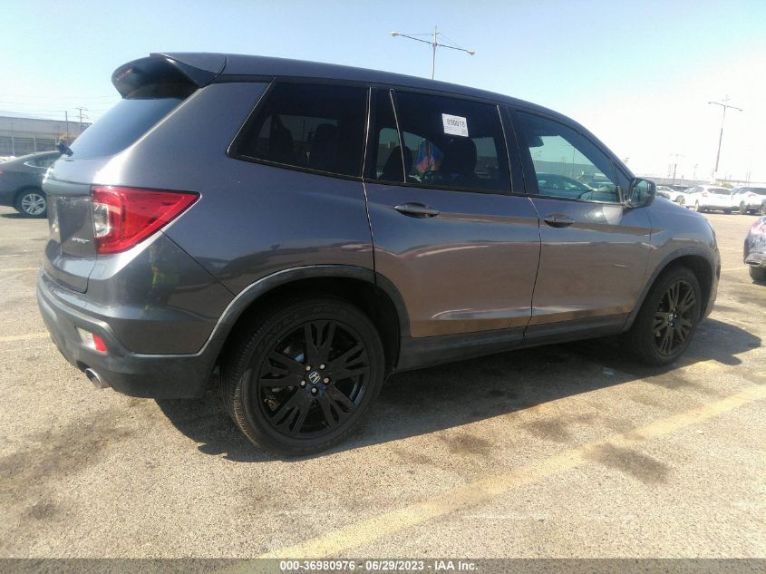 2020 HONDA PASSPORT SPORT - 5FNYF7H22LB005576